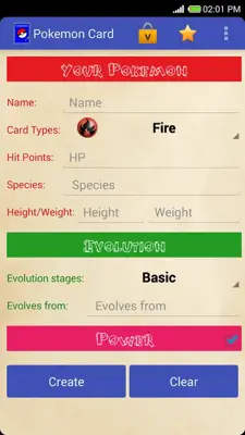 Card Maker-Pokemon android App screenshot 5